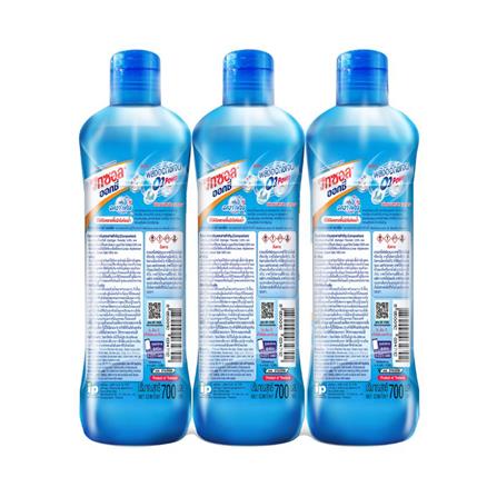 น้ำยาทำความสะอาดห้องน้ำ VIXOL OXY 700 มล. AQUA FRESH แพ็ก 3 ชิ้น_1