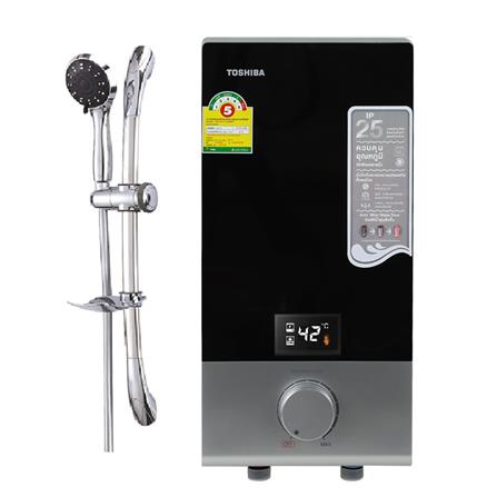 เครื่องทำน้ำอุ่น TOSHIBA DSK45ES5KB 4500 วัตต์ สีด...