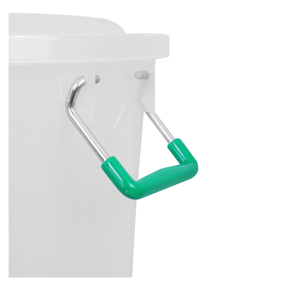 ถังน้ำพร้อมฝา NAM NGAI HONG 27 ลิตร สีขาวขุ่น