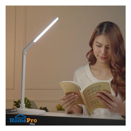 ไฟอ่านหนังสือ LED CARINI LA-N138-WH สีขาว_6