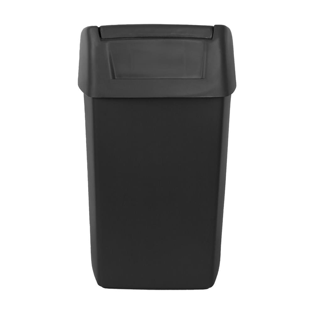 ถังขยะทรงเหลี่ยมฝาสวิง DKW HH-206P 50 ลิตร สีเทา