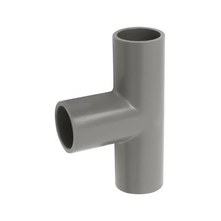 สามทาง PVC SCG 1/2 นิ้ว สีเทา