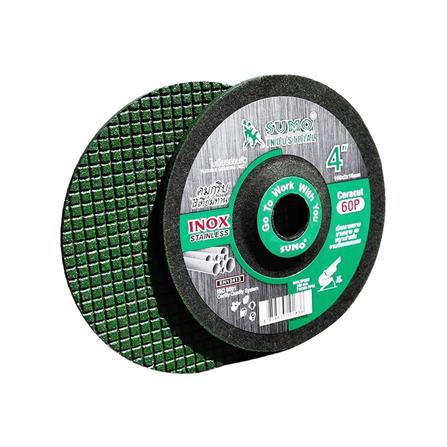 ใบเจียรอ่อนตัว (เหล็ก/สเตนเลส) SUMO SG60P 4 นิ้วX2 มม. สีเขียว_1