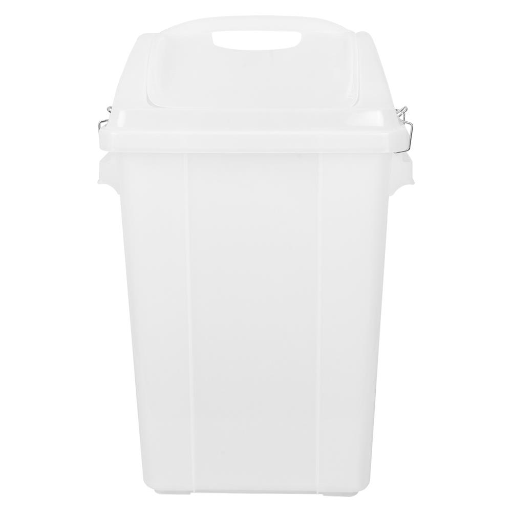 ถังขยะพร้อมฝา NAM NGAI HONG NNH561DC PP 31.1 ลิตร สีขาวขุ่น