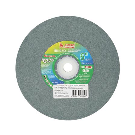 หินเจียรสีเขียว D SUMO 120K 6x3/4 นิ้ว