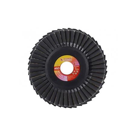 ใบเจียรผ้าทรายซ้อนหลังอ่อน เบอร์ 60 SUMO 4 นิ้ว