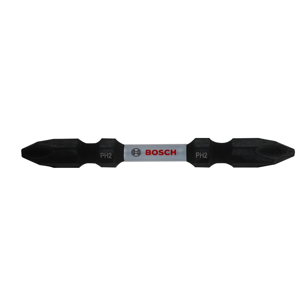 ชุดดอกไขควงสีดำ BOSCH BIT PH 2-65 2 ชิ้น/แพ็ค