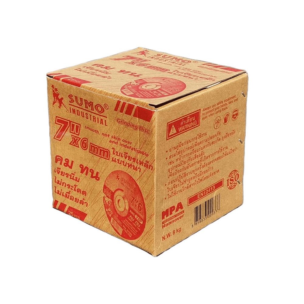 ใบเจียรหนา SUMO AWC24P 7 นิ้ว 180X6 มม. สีแดง