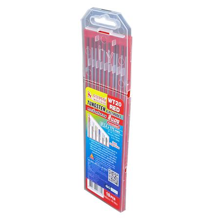 ลวดเชื่อมทังสเตน SUMO 2.4X175 มม. สีแดง แพ็ก 10 ชิ้น_2