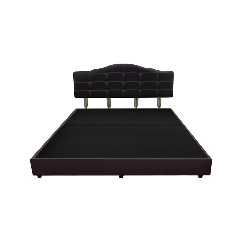 ฐานรองหัวเตียง 6 ฟุต ME LIVING NATHEE สีน้ำตาลเข้ม