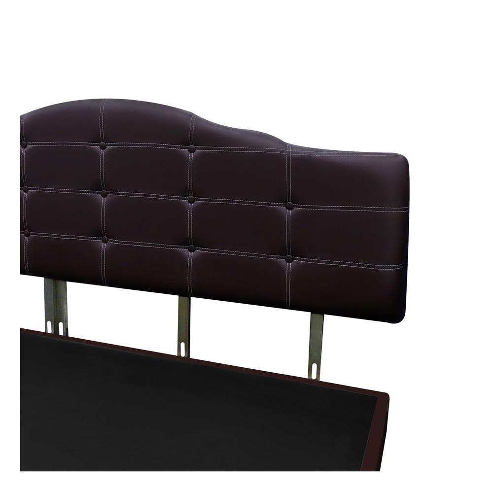 ฐานรองหัวเตียง 6 ฟุต ME LIVING NATHEE สีน้ำตาลเข้ม