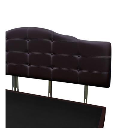 ฐานรองหัวเตียง 6 ฟุต ME LIVING NATHEE สีน้ำตาลเข้ม_2