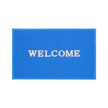 พรมเช็ดเท้าดักฝุ่น WSP BMX-204 60X90 ซม. สีน้ำเงิน_0
