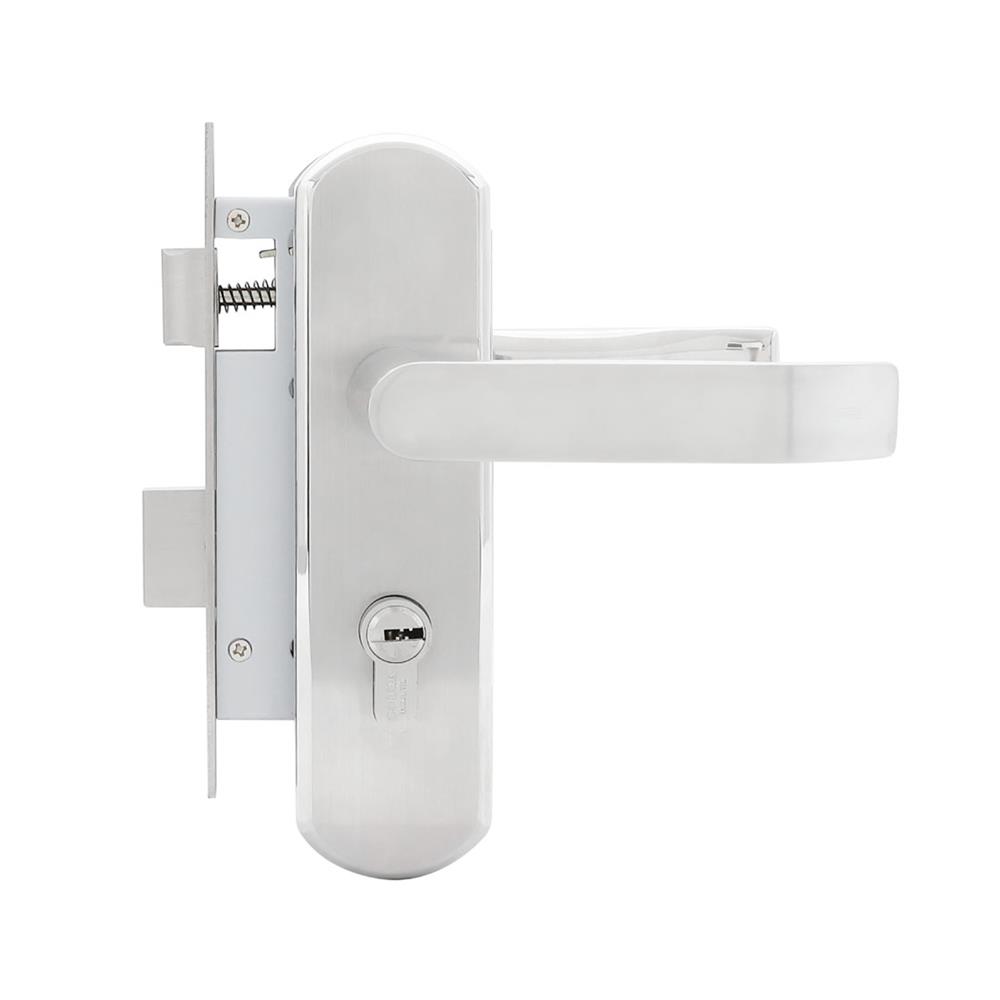 มือจับก้านโยกห้องทั่วไป MORTISE SOLEX 4558 CHM06 สีสเตนเลส