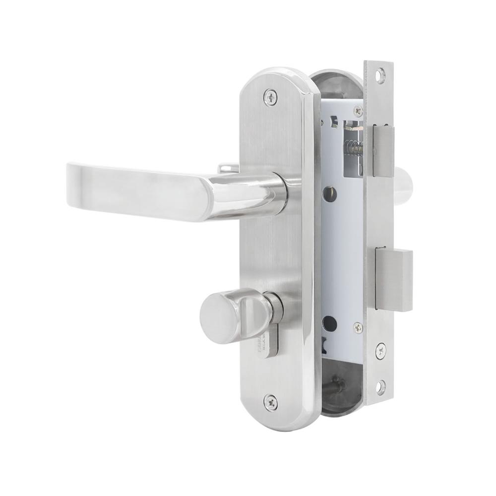 มือจับก้านโยกห้องทั่วไป MORTISE SOLEX 4558 CHM06 สีสเตนเลส