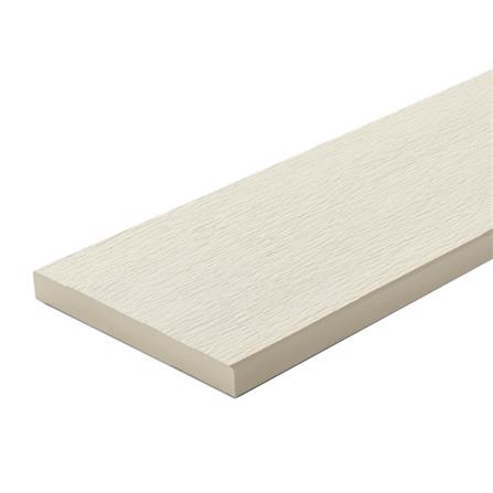 ไม้พื้น SHERA ลายเสี้ยน ขอบวี 20X300X2.5 ซม. สีขาวมะลิ