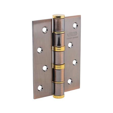 บานพับ 4X3 นิ้ว X 2 มม. SOLEX 4315 สีทองแดงรมดำ (แพ็ก 3 ชิ้น)_2