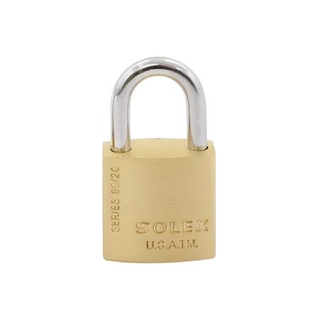 กุญแจคีย์อะไลก์ SOLEX KAL 2/1 SL 99 20 มม. สีทองเหลือง 2 ตัว/ชุด_1