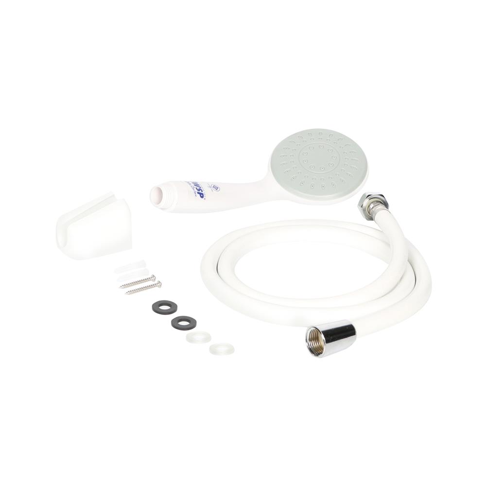 ชุดฝักบัวสายอ่อน 1 ระดับ WSP WSP-128 สีขาว