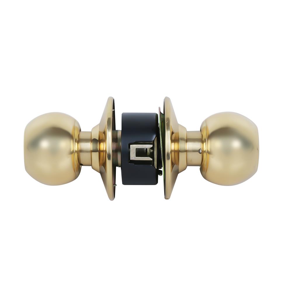 ลูกบิดทั่วไป หัวกลม จานใหญ่ HAFELE 489.10.381 สีทองเหลืองเงา