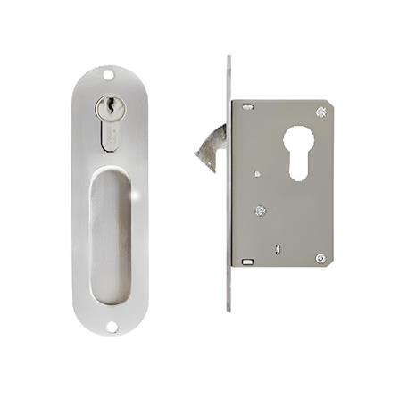 มือจับบานเลื่อน SOLEX 400 160 มม. สีสเตนเลส_0