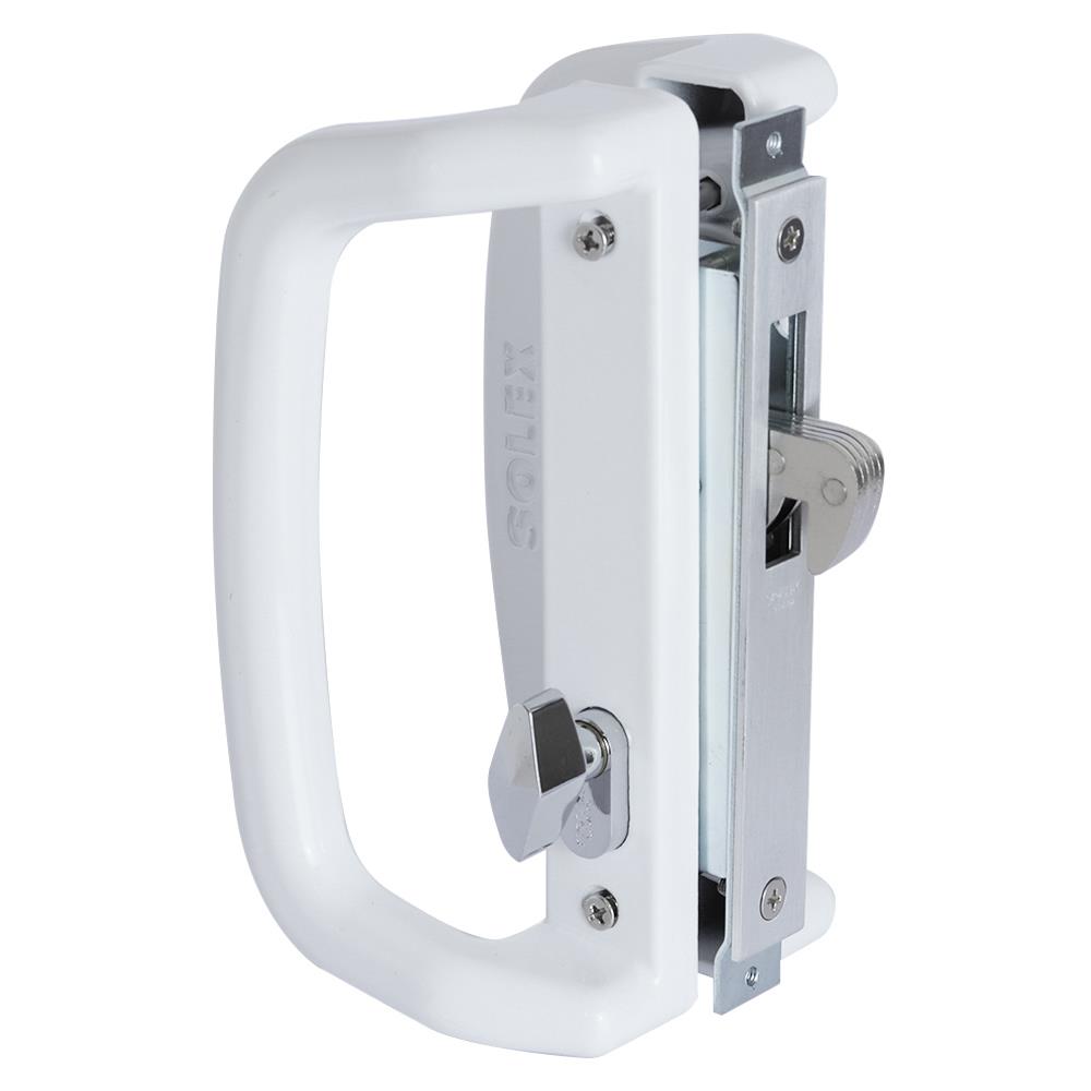 กุญแจบานเลื่อน SOLEX A4512-1785HT สีขาว