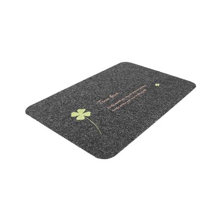 พรมเช็ดเท้าดักฝุ่น WSP BM-217 40x60 ซม. สีเทาเข้ม_1