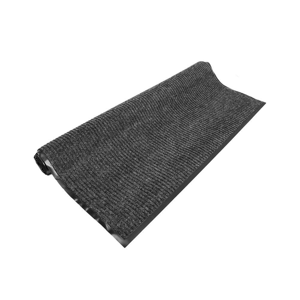 พรมเช็ดเท้าดักฝุ่น WSP D.RIB. 120X180 ซม. สีเทา