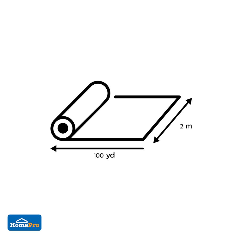 สแลนม้วนกรองแสง 80 เปอร์เซ็นต์ ทอ 1 เข็ม SPRING 2 ม.X100 หลา สีเทา