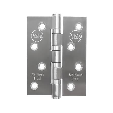 บานพับ 4X3 นิ้ว X 2.5 มม. YALE EHISL4325BBE2 สีสเตนเลส (แพ็ก 3 ชิ้น)