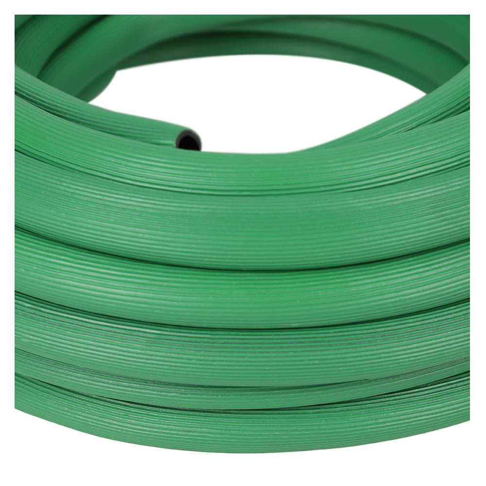 สายยางม้วน ท่อยางไทย 5/8 นิ้วX15 ม. สีเขียว