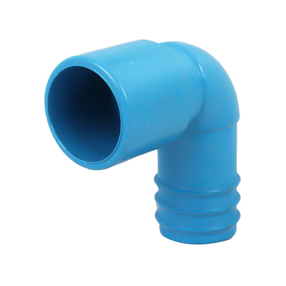 ข้องอสวมท่อ PVC-PE TOWAI 1 นิ้วX32 มม. สีฟ้า แพ็ก 5 ชิ้น