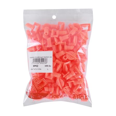 หัวฉีดสเปรย์ปีกผีเสื้อใหญ่ TOWAI สีส้ม แพ็ก 100 ชิ้น_2