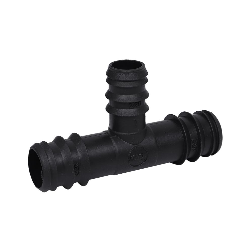 สามทาง PE TOWAI 25X20X25 มม. สีดำ แพ็ก 10 ชิ้น