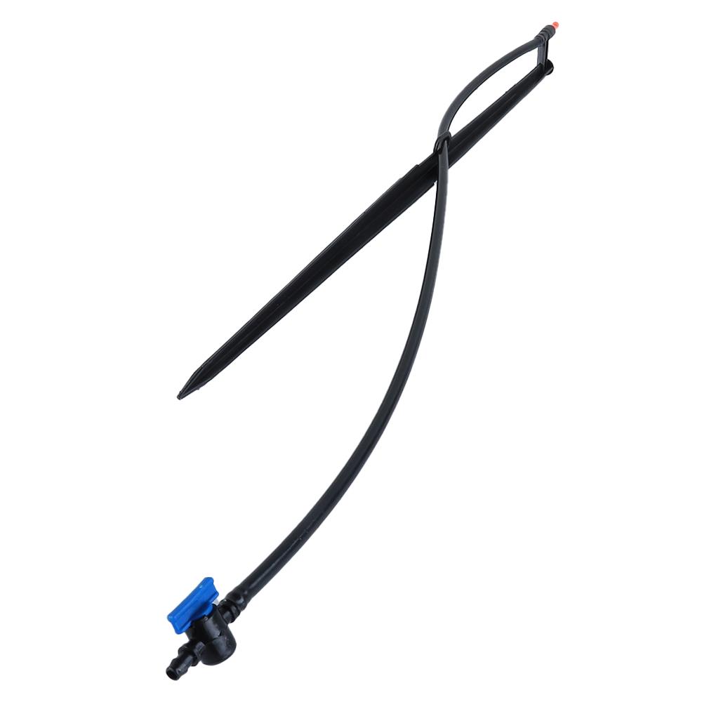 หัวฉีดสเปรย์เจ๊ทยาวขาปัก พร้อมวาล์ว TOWAI สีดำ