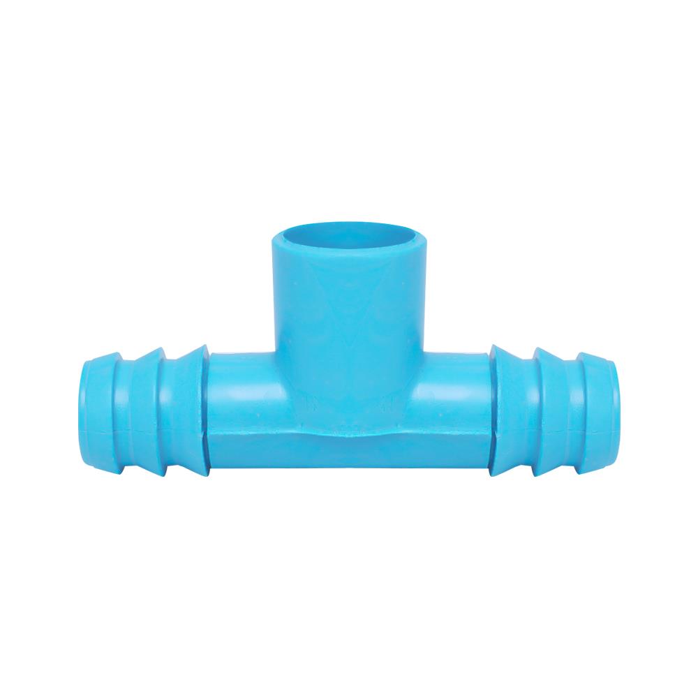 สามทางสวมท่อ PVC-PE TOWAI 1/2 นิ้วX25 มม. สีฟ้า แพ็ก 5 ชิ้น