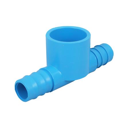 สามทางสวมท่อ PVC-PE TOWAI 3/4 นิ้วX20 มม. สีฟ้า แพ็ก 5 ชิ้น