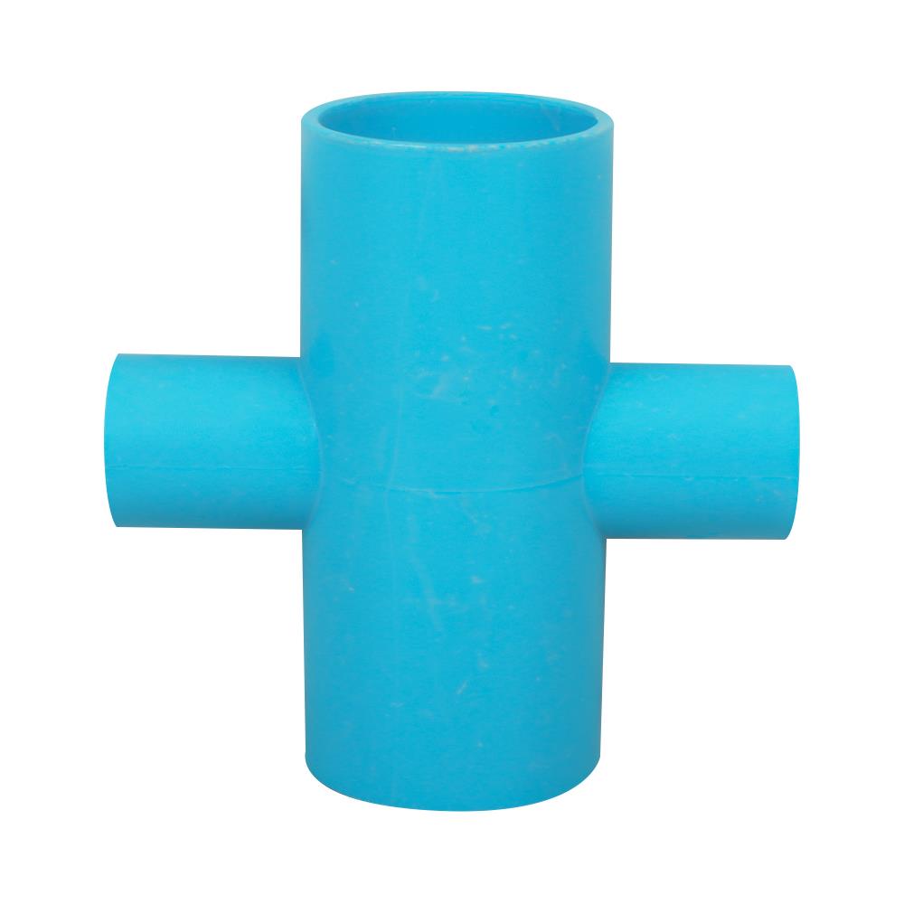 สี่ทางเกษตรลด PVC TOWAI 1 1/2 นิ้วx3/4 นิ้ว สีฟ้า