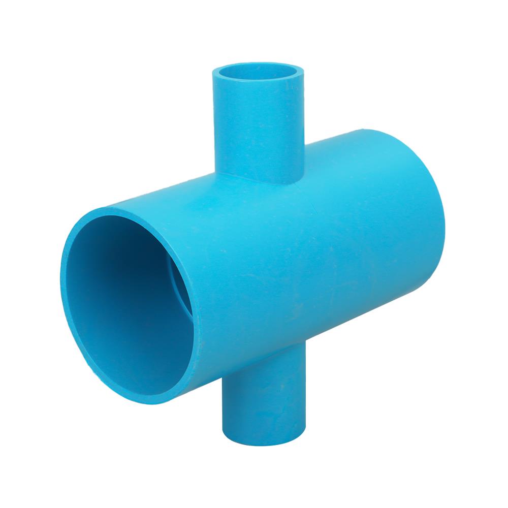 สี่ทางเกษตรลด PVC TOWAI 2 นิ้วX3/4 นิ้ว สีฟ้า