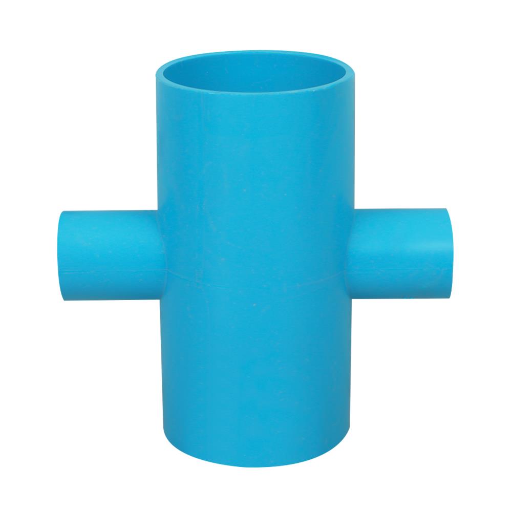 สี่ทางเกษตรลด PVC TOWAI 2 นิ้วX3/4 นิ้ว สีฟ้า