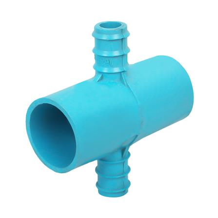 สี่ทางเกษตรลด PVC TOWAI 1 นิ้วX20 มม. สีฟ้า_0