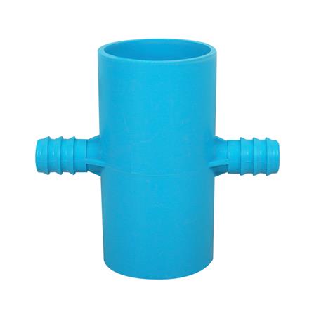 สี่ทางเกษตรลด PVC-PE TOWAI 2 นิ้วX25 มม. สีฟ้า_1