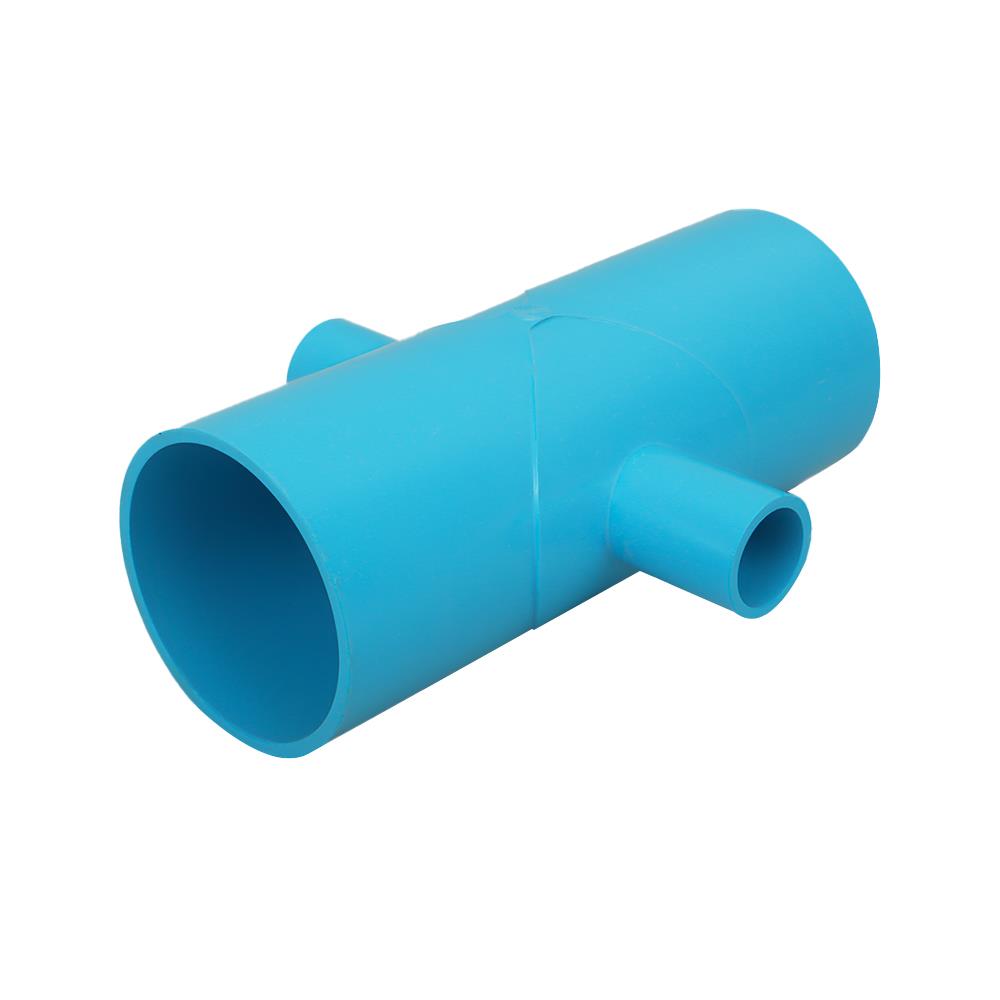 สี่ทางเกษตรลด PVC TOWAI 2 1/2 นิ้วX3/4 นิ้ว สีฟ้า