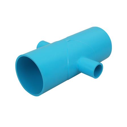 สี่ทางเกษตรลด PVC TOWAI 2 1/2 นิ้วX3/4 นิ้ว สีฟ้า