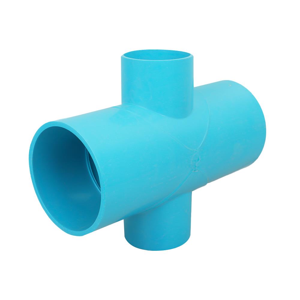 สี่ทางเกษตรลด PVC TOWAI 3 นิ้วX2 นิ้ว สีฟ้า