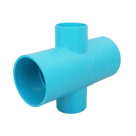 สี่ทางเกษตรลด PVC TOWAI 3 นิ้วX2 นิ้ว สีฟ้า_0