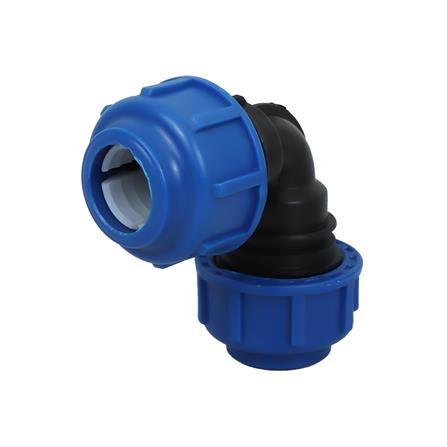 ข้องอสวมล็อก PE TOWAI 20 มม.X1/2 นิ้ว