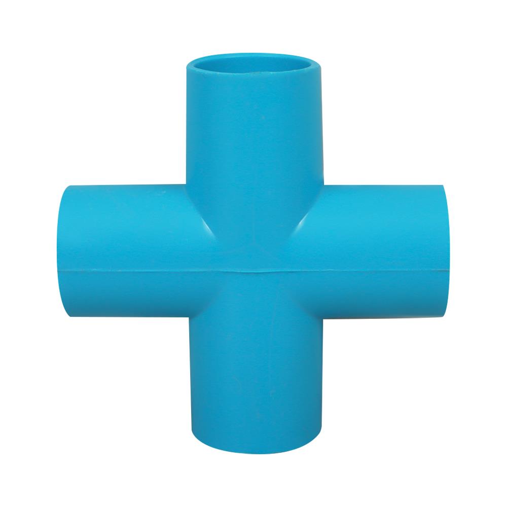 สี่ทางเกษตร PVC TOWAI 3/4 นิ้ว สีฟ้า