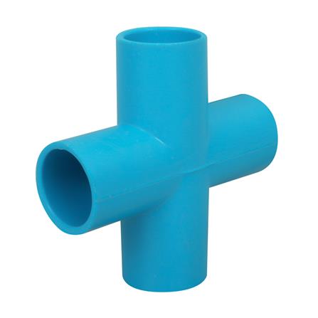 สี่ทางเกษตร PVC TOWAI 3/4 นิ้ว สีฟ้า_0