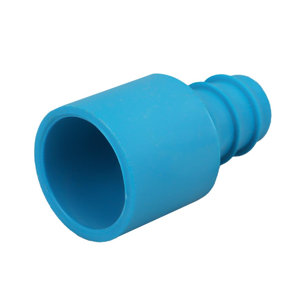 ข้อต่อตรงสวมอุปกรณ์ PVC-PE TOWAI 1 นิ้วX25 มม. สีฟ้า แพ็ก 5 ชิ้น